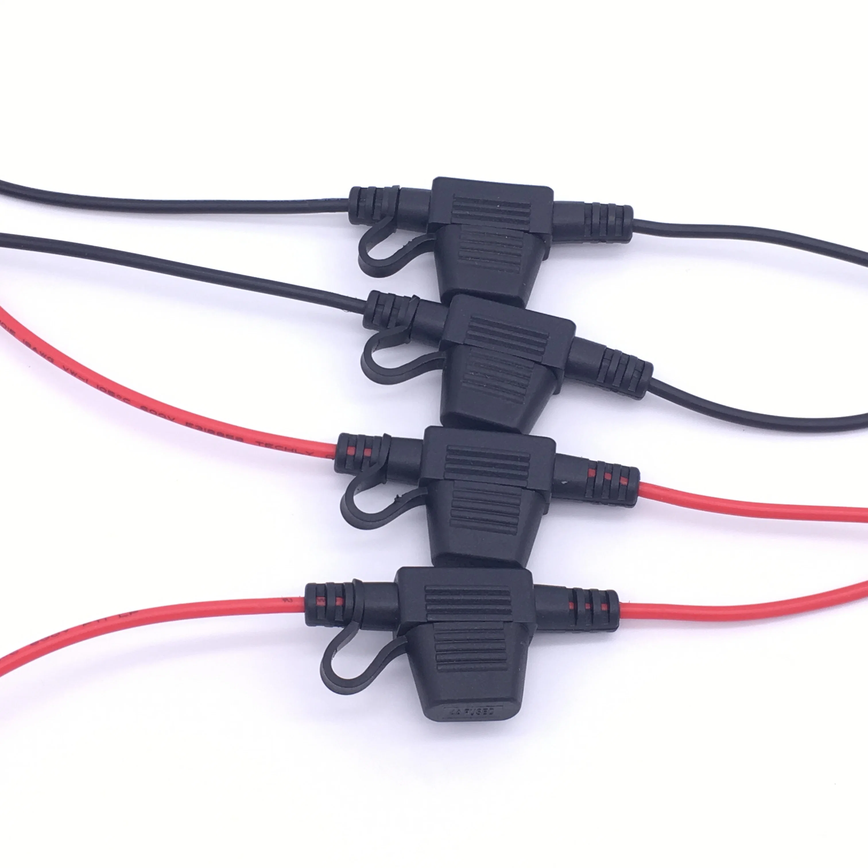 Custom Car Wiring Harness with 12V Fuse Holder Overmold Fuse Box