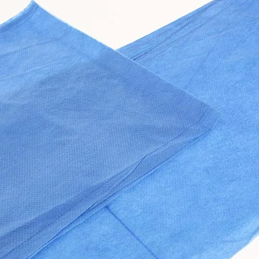 OEM Medical Supply Disposable Free and Available Without Ethylene Oxide Sterilization Waterproof Hygiene Nonwoven Surgical Hospital Bed Sheet