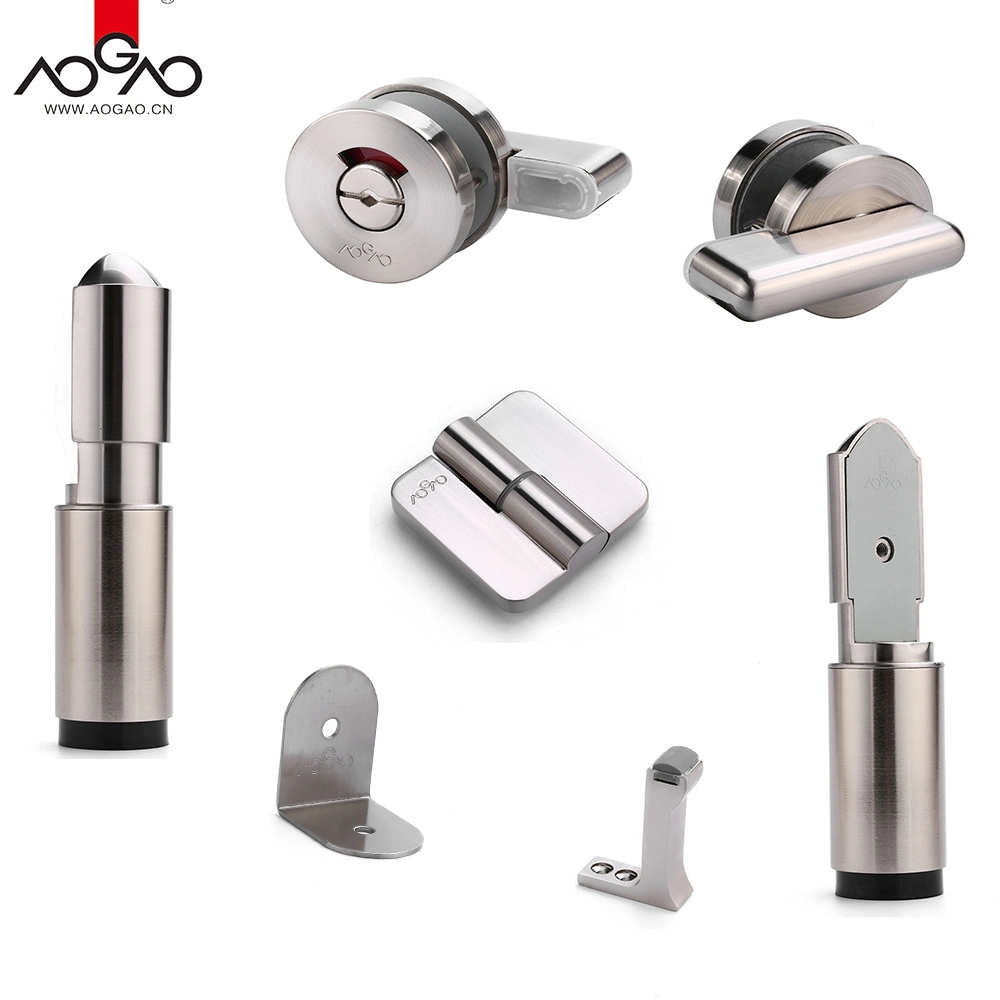 Round Shape Zinc Alloy Stainless Steel Bathroom Door Lock