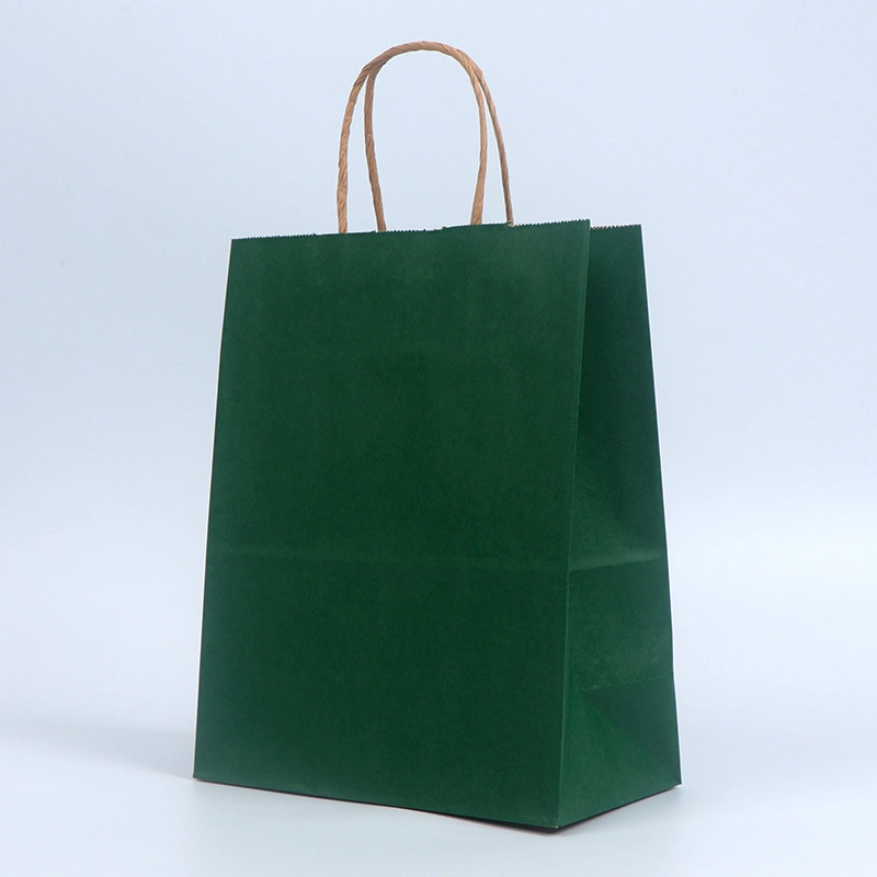 Wholesale/Supplier Custom Logo Printing Colored Craft Paper Gift Bags