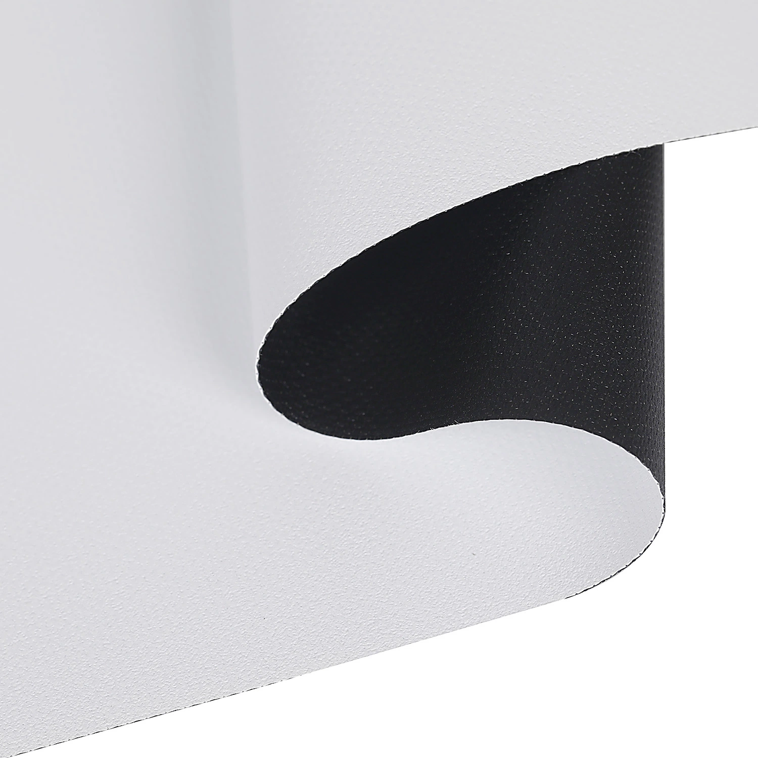 0,42 mm super PVC plat blanc mat Tissu écran de projection