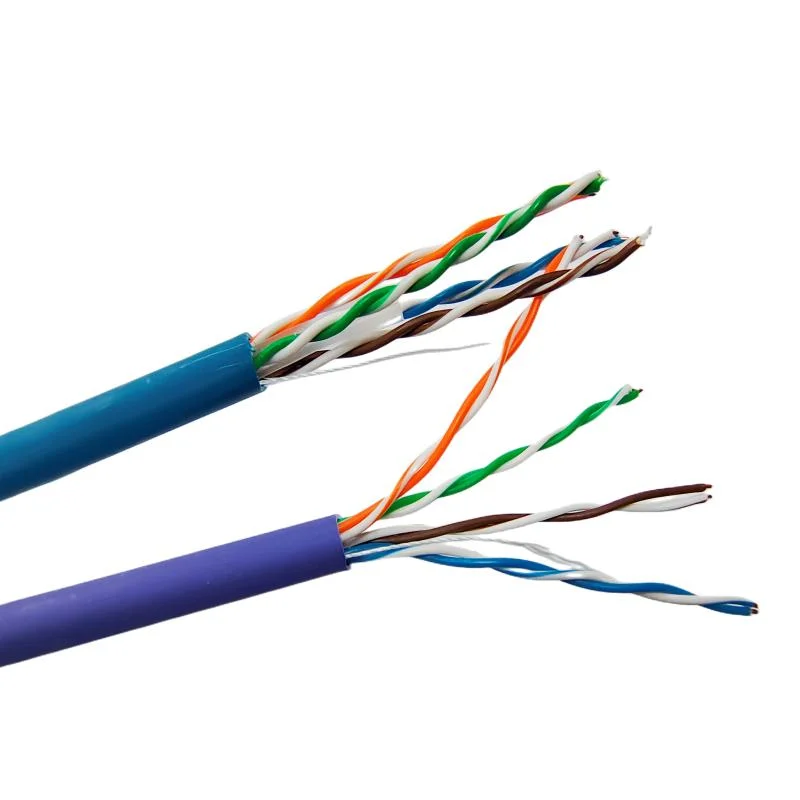 UTP Cat5 5e 6 Kupferleiter 4 Twisted Pair für den Außenbereich Kommunikationskabel