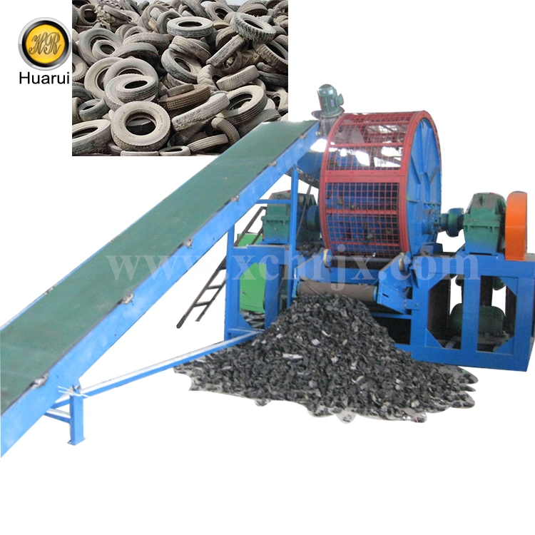 Hot Selling Double Shaft Rubber Tire Shredder Waste Tire Processing Equipment