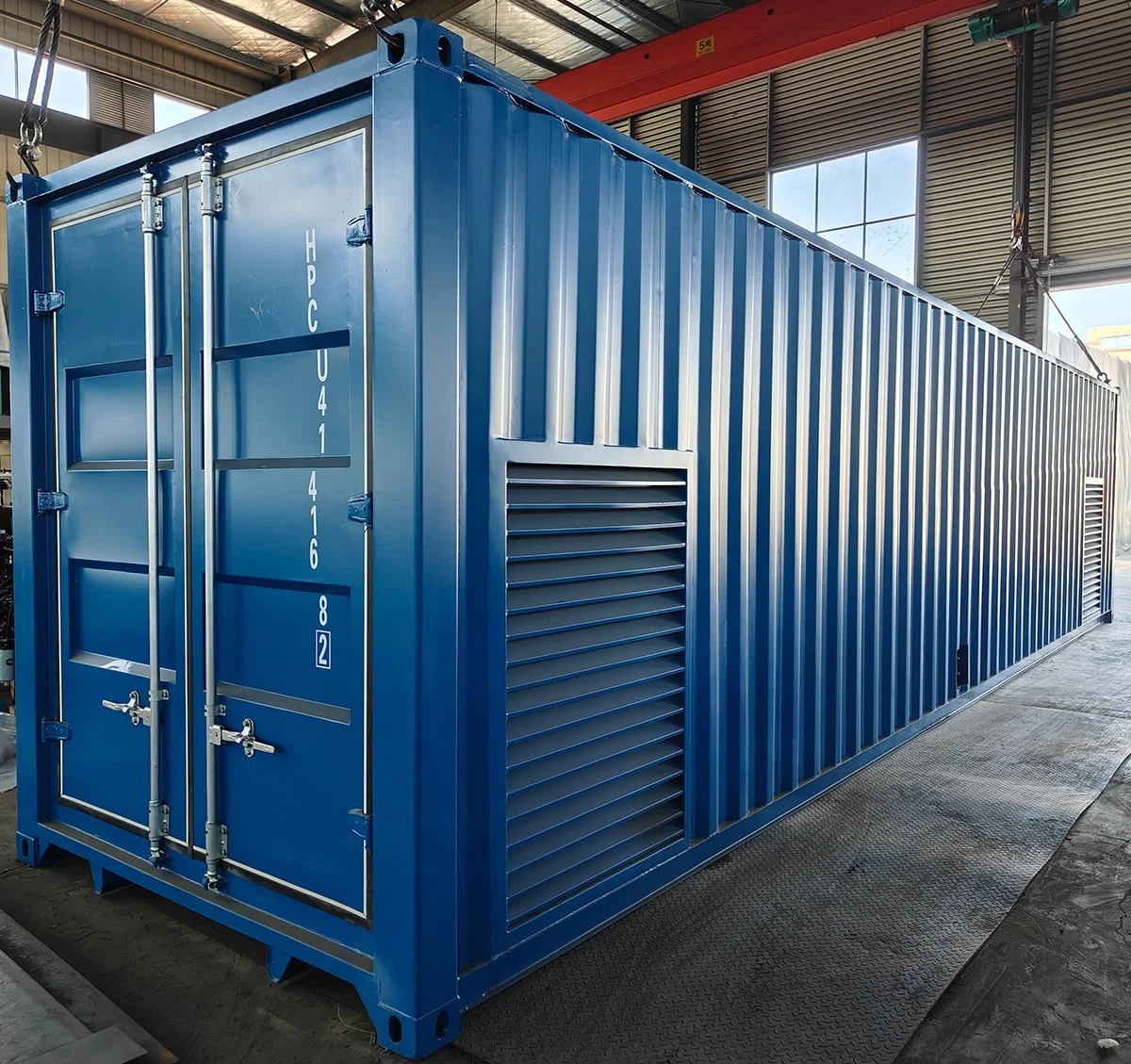 1MW 1000kw Biogas Generator 1000kw Container Type Natural Gas Generator Gas Power Plant