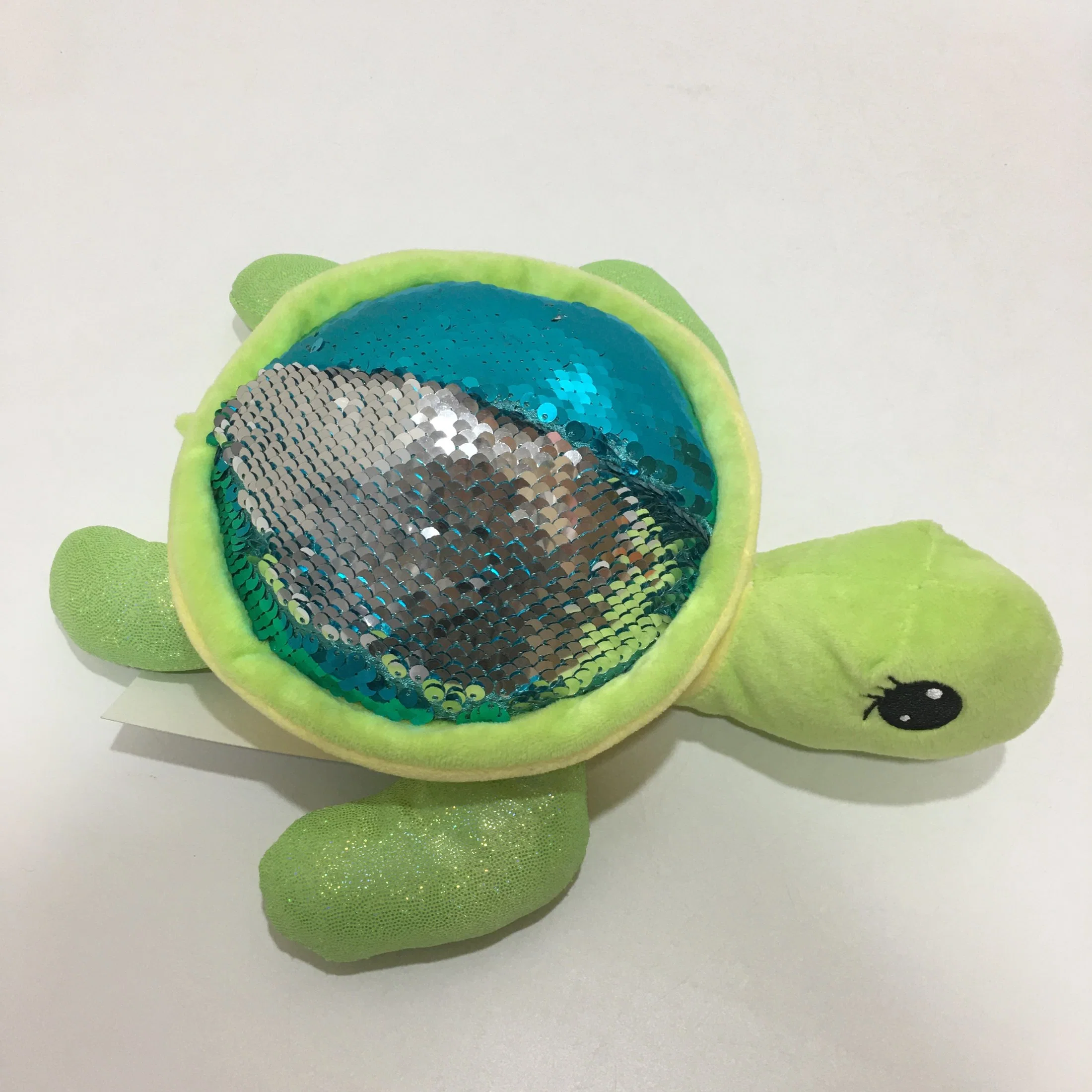 OEM Customize Plush Turtle Flip Sequin Cute Stuffed Turtle