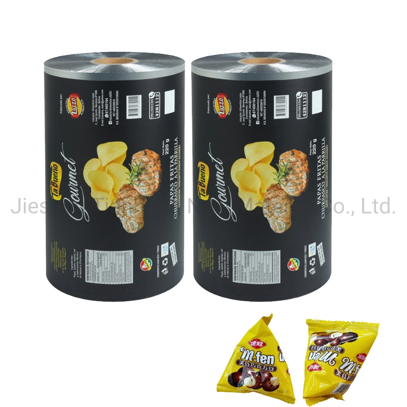 BOPP/VMPET/PE Aluminum Metalized Film Food Packaging Roll Film