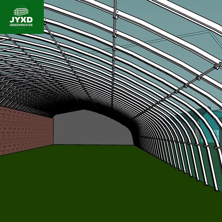 Modern U Section Frame Agricultural Greenhouse with Cooling System for Fruit/Vegetable/Flower/Tomato/Cucumber/Lettuce/Strawberry