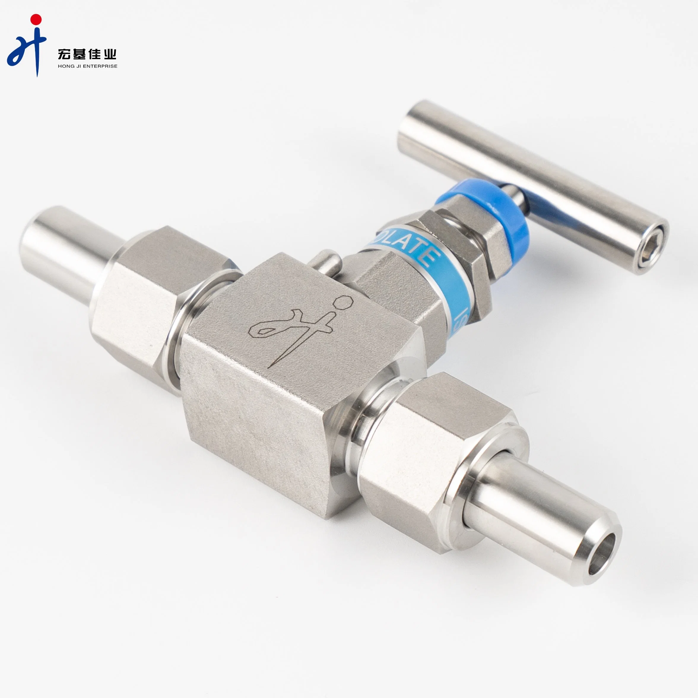 1/4 NPT 316L Stainless Steel Needle Valve with Male Thread Swagelok Type