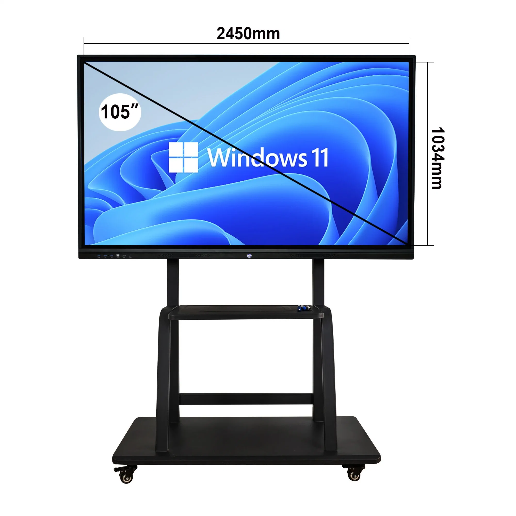 Miboard Multi Touch Infrared Technology 105 Inch Interactive Touch Screen for Classroom and Meeting Room