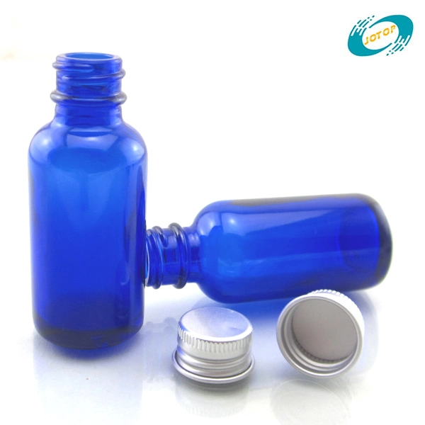 1 Oz Blue Boston Glass Bottles China 8 DRAM Vials