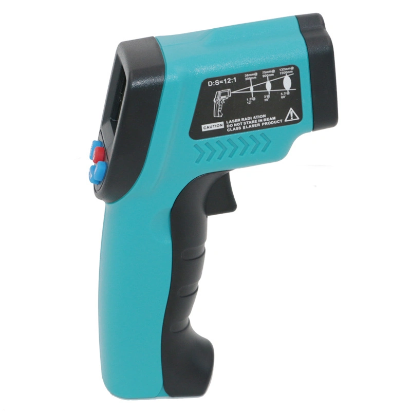 Infrared Laser Thermometer with Backlight Display for Industrial Use GM550