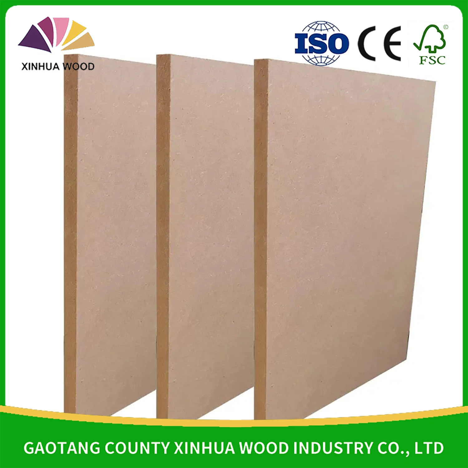 18mm Chapa de madera de Sapele natural MDF/Fibra de madera MDF/Muebles Board/MDF/Fancy MDF for Furniture