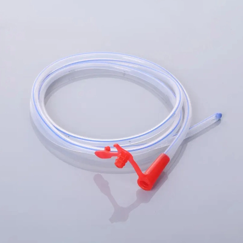 Disposable PVC Nelaton Cathter Latex Free Rectal Catheter