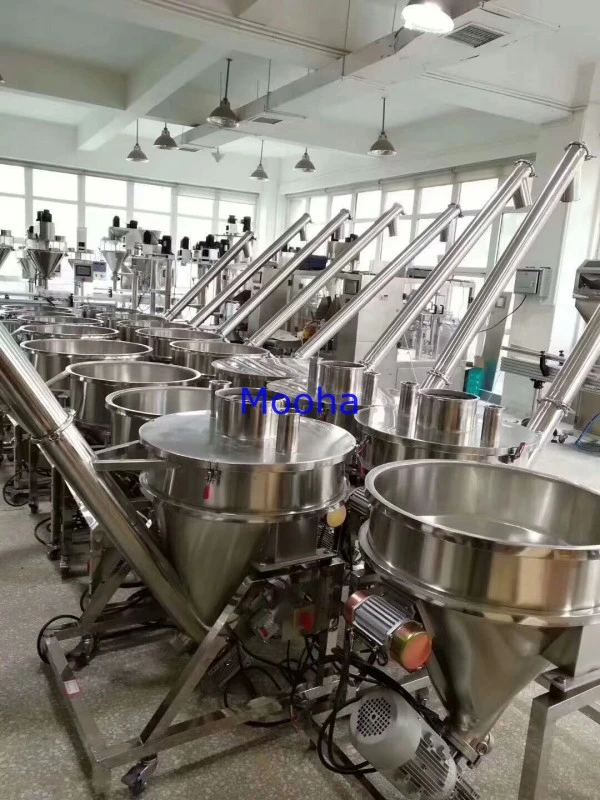 Automatic Screw Powder Feeder with Vibrating Hopper (Customized Available)