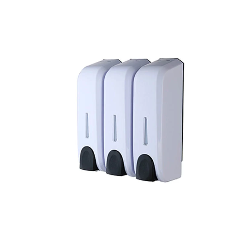 Wholesale/Supplier Factory Price ABS+PS Material High quality/High cost performance  300ml*3 White Soap Dispenser