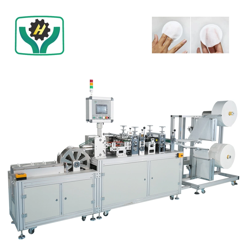 Cotton Pads Manufacturing Machines Using in Cotton Wool Round Face Lint Free Pads Soft Absorbent Health & Beauty Make up