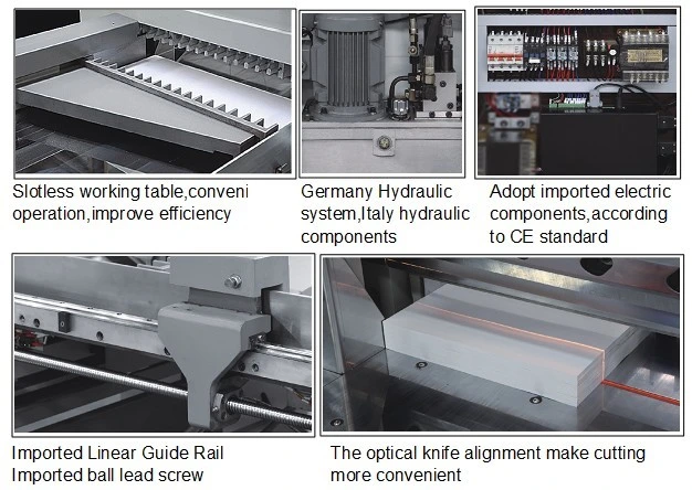 Automatic Heavy Duty Guillotine Hydraulic Paper Cutter (186F)