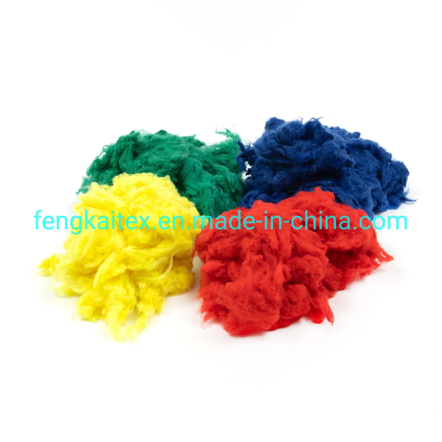 3D 6D and 15D Polyester Staple Fiber for Geo-Textile Nonwoven Fabric Use