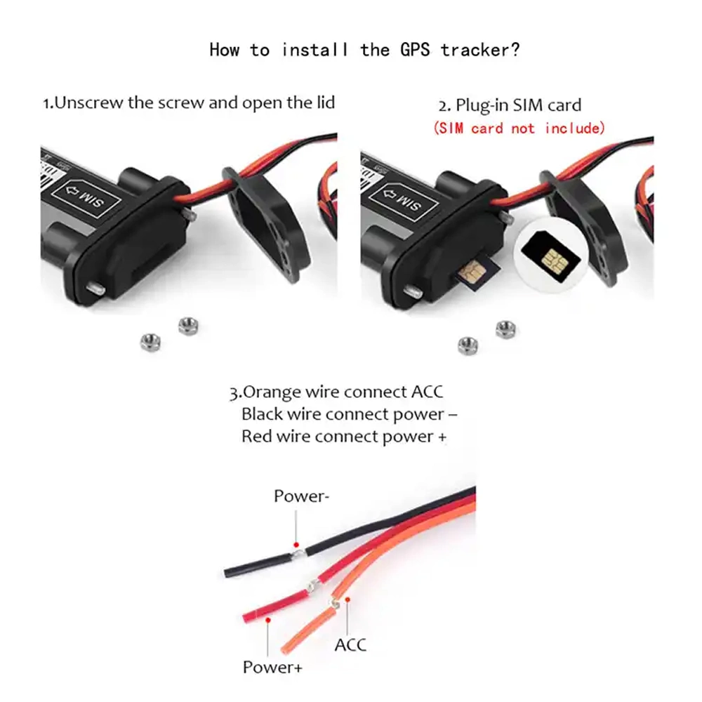 Receptor GPS dispositivo de seguimiento de coches Tracker