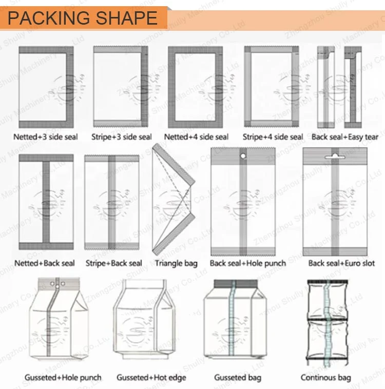 Multi Function Automatic Two Heads Scale Pouch Granule Packing Machine