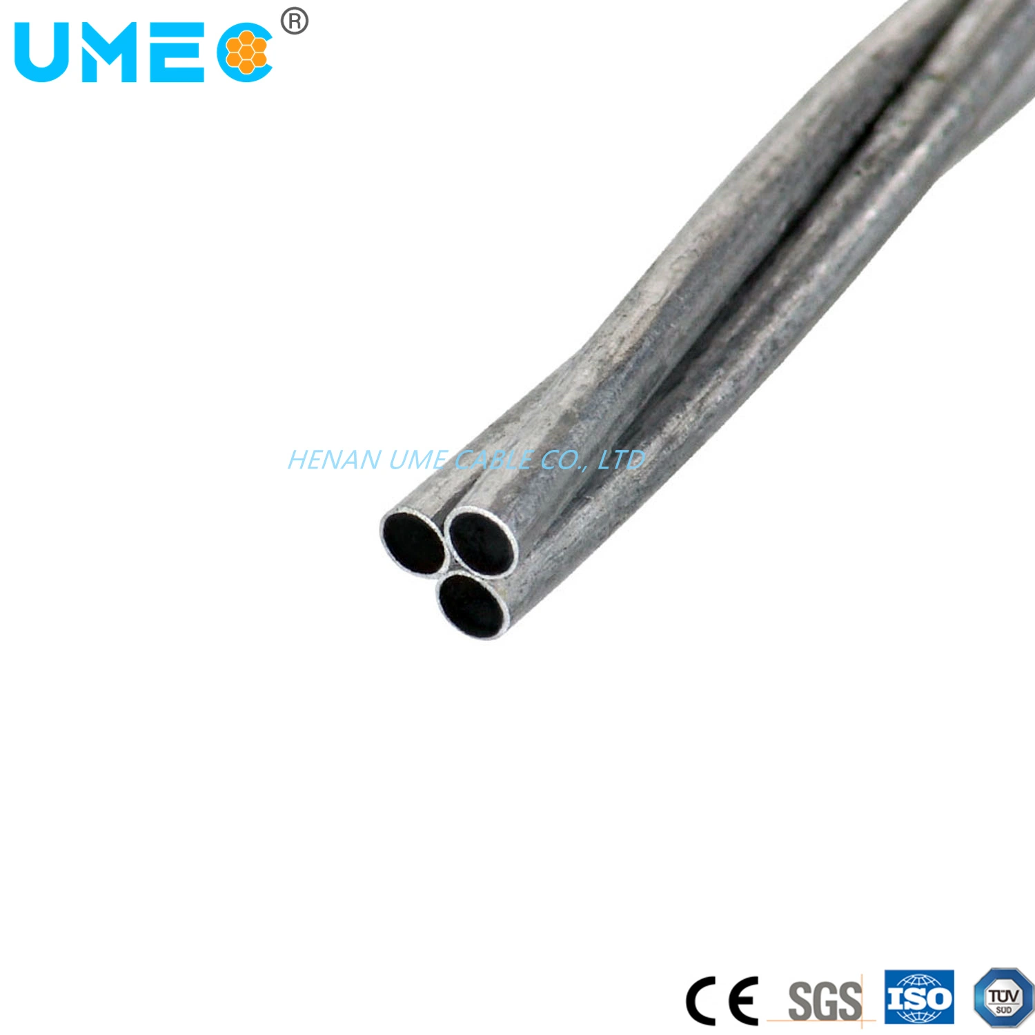 Electric Acs Aluminum Clad Steel Single Wire or Stranded Conductor for Opgw Production Electrical Acs Conductor