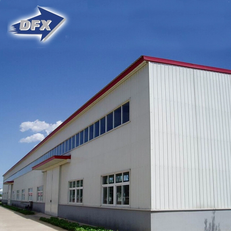 Low Price Steel Structure Framed Commercial Office Building Structural Steel Truss Prefabricated Construction with Drawing