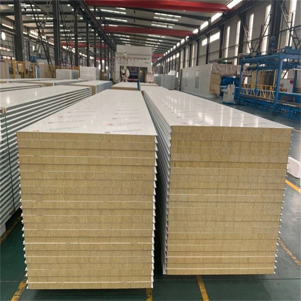 Factory Price Insulated Wall Roof Boards EPS/PU/PIR/Rockwool/Polyurethane/Glasswool Waterproof Sandwich Panels for Warehouse/Workshop