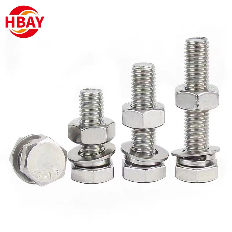 Hot Selling Quality DIN 933 Hex Bolts