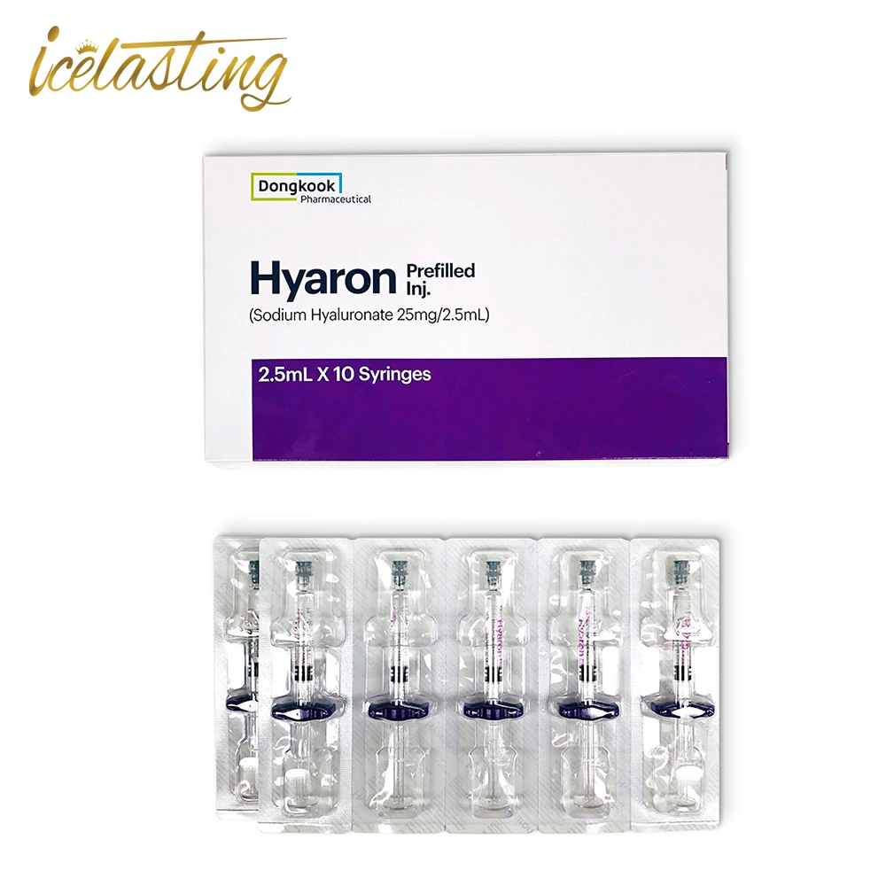 Hyaron 2.5ml*10 Skin Booster Non Cross Linked Hyaluronic Acid Nose Hyaluronic Acid Injection Lip