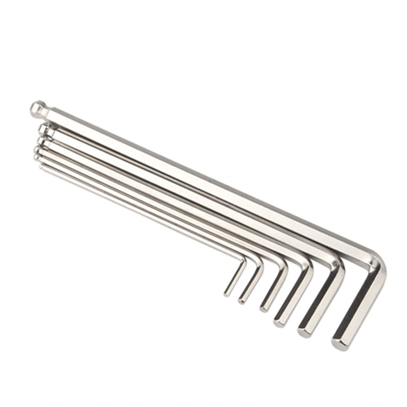 1.5mm-10mm L Type Hex Key Allen Wrench Set with Ball End