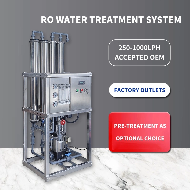 Automático Sistema de purificación de agua RO Comercial equipamiento para Planta de Fabricación Industrial