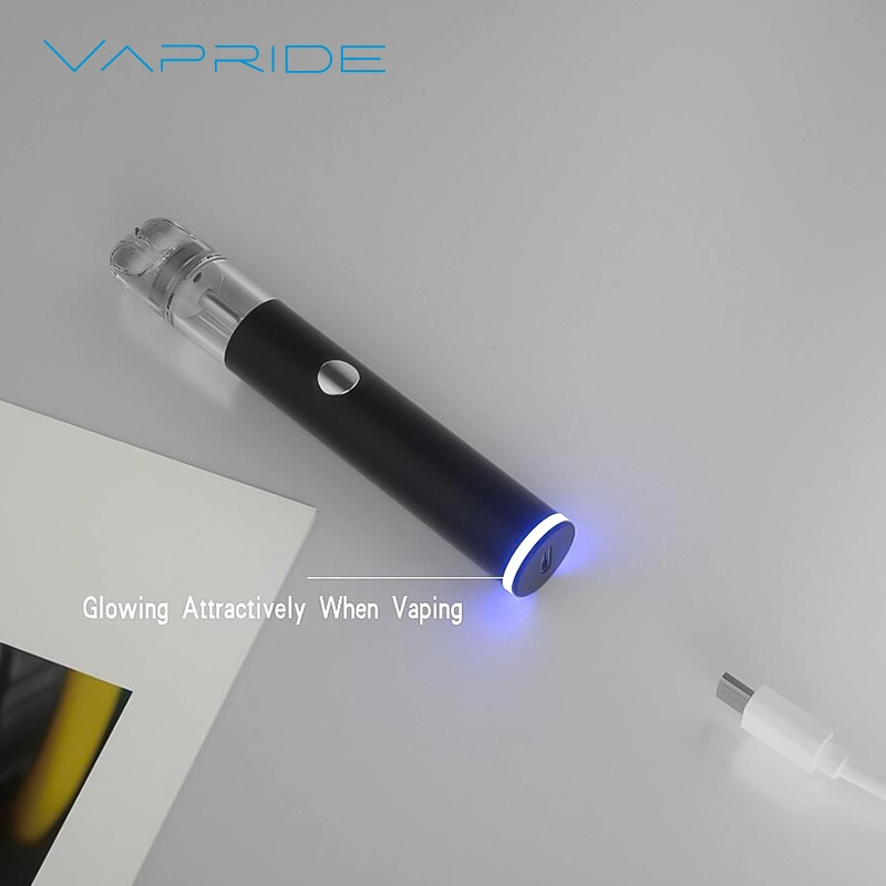 2 Gram 2ml Preheat Empty Disposable/Chargeable Vape Pen 2.0ml Tank with Preheating Button for D8 Thick Oil