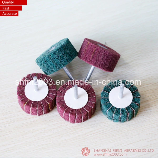 Non-Woven Mini Abrasive Flap Wheel for Polishing