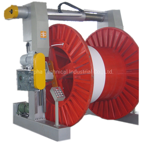 World Popular PVC/ PE/ TPU Coaxial Cable Take up and Pay off Machine, TPU Power Cable Take-up Reel Cable Machine!