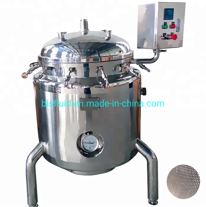 Food Grade Stainless Steel 200 Liter Industrial Electric Pressure Cooker