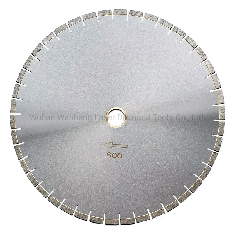 500mm 600mm High Frequency Brazed Diamond Circular Saw Blade for Granite Cutting