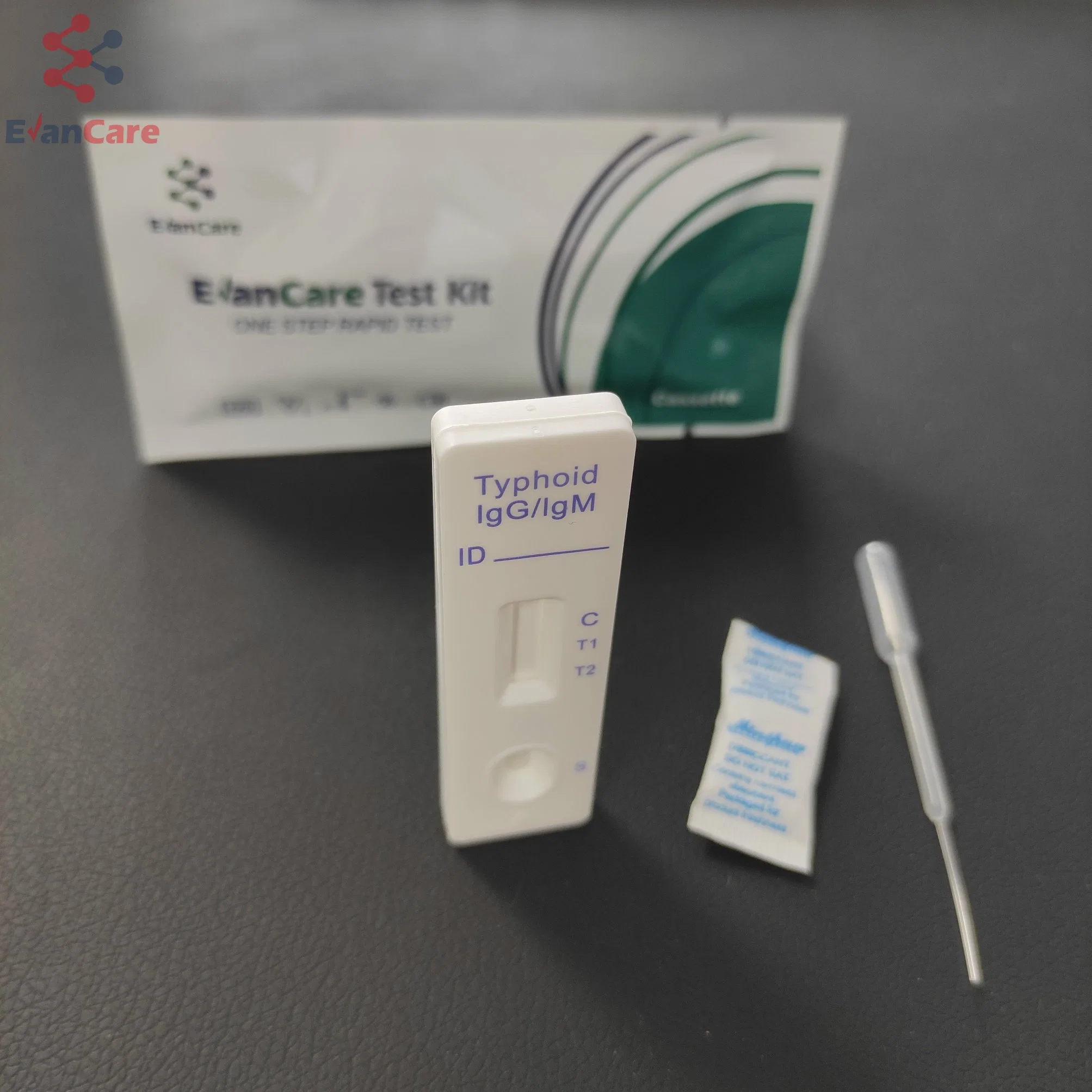 Typhoid Igg/Igm Ivd Diagnostics Rapid Test Kit Serum/Plasma Cassette Good Price&High quality/High cost performance 