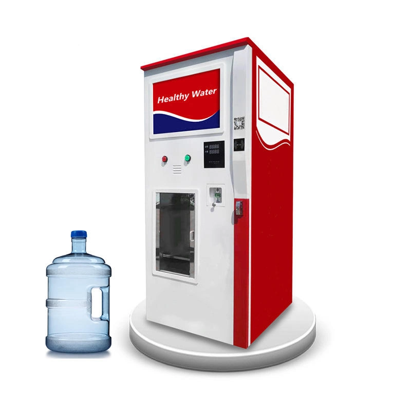 8-Stage Filtration Reverse Osmosis Purified Water Vending Machine for Sale