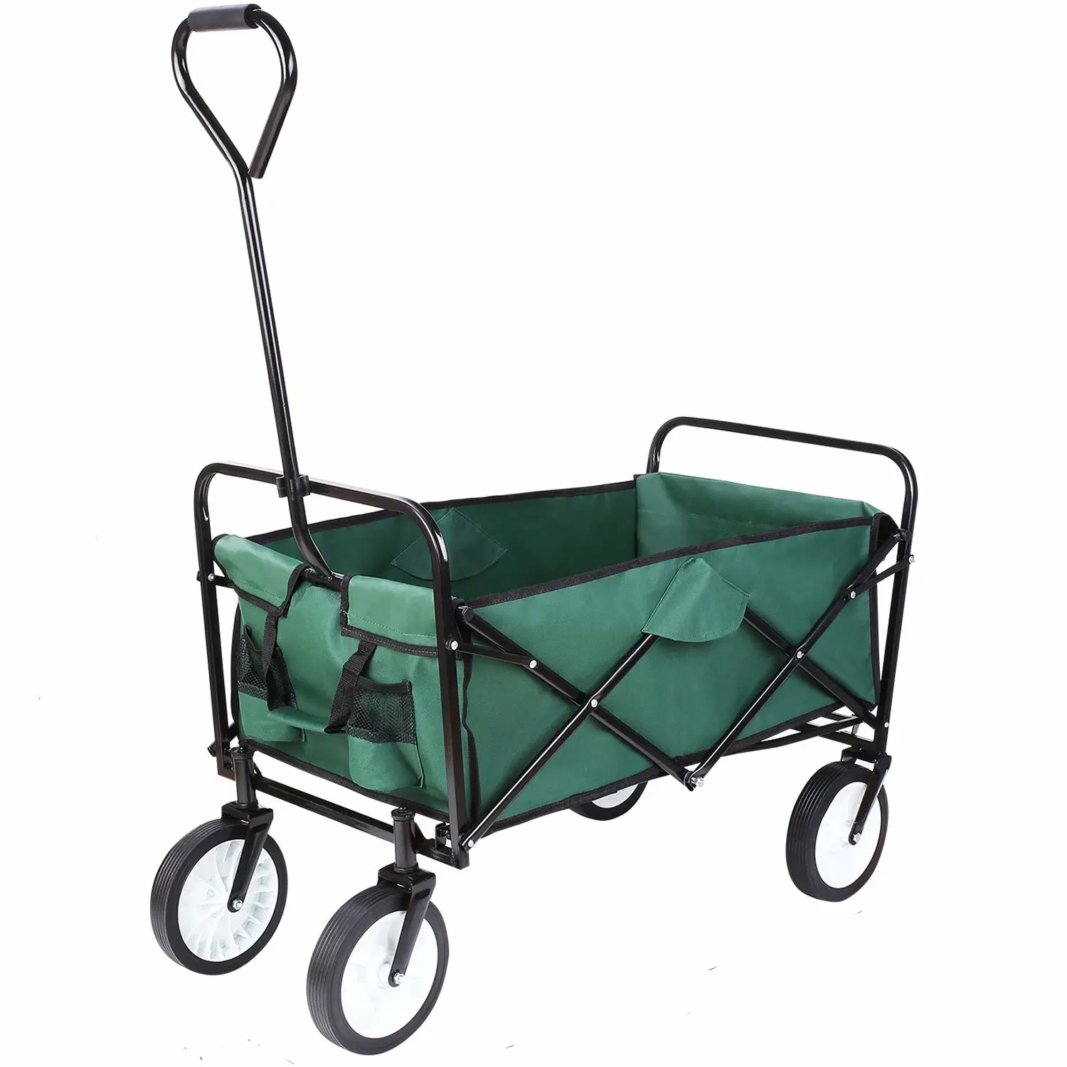 Shopping Pull Cart Camping Wagon Baby Strollers Metal Folding Wagon Cart Beach Trolley