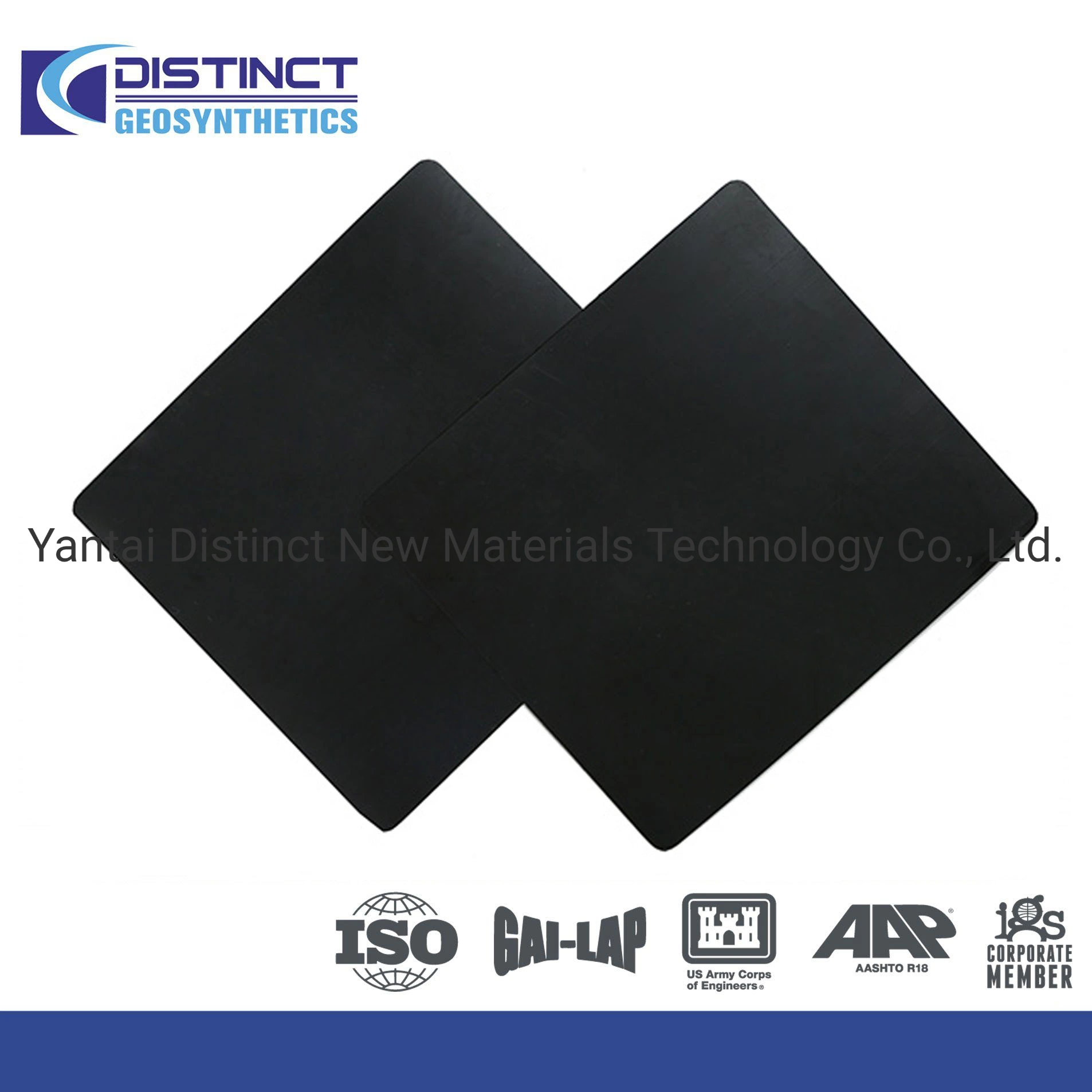 HDPE Geomembrane Smooth Pond Liner/Geotextile/Agriculture Polyethylene Waterproofing Membrane