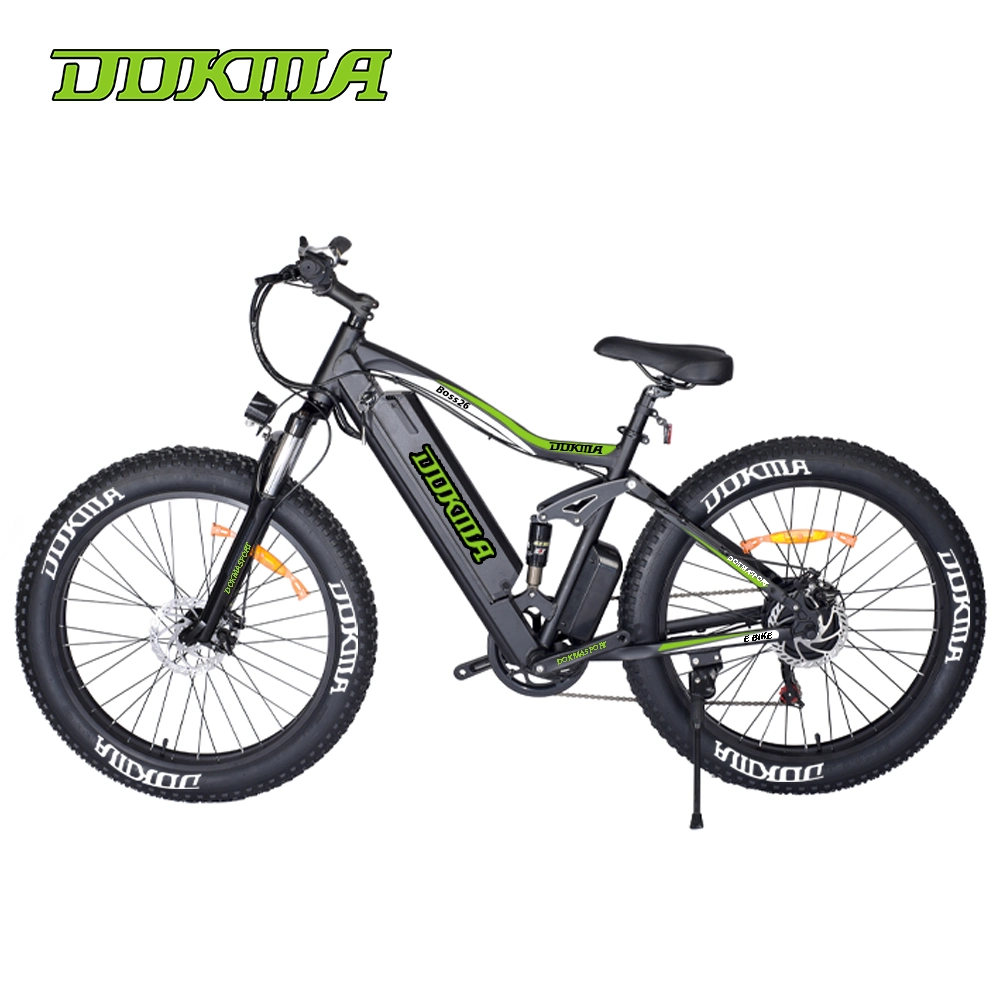 Dokma Cheap Lithium Battery 26inch Fat Tire E Bicycle Boss26 Foldable Electric Bikes for Sale /Folding Fat Tire Bicicleta Electrica