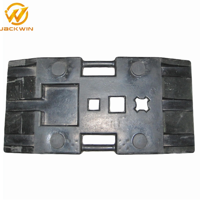 Durable Delineator Rubber Pole Base for Warning Board