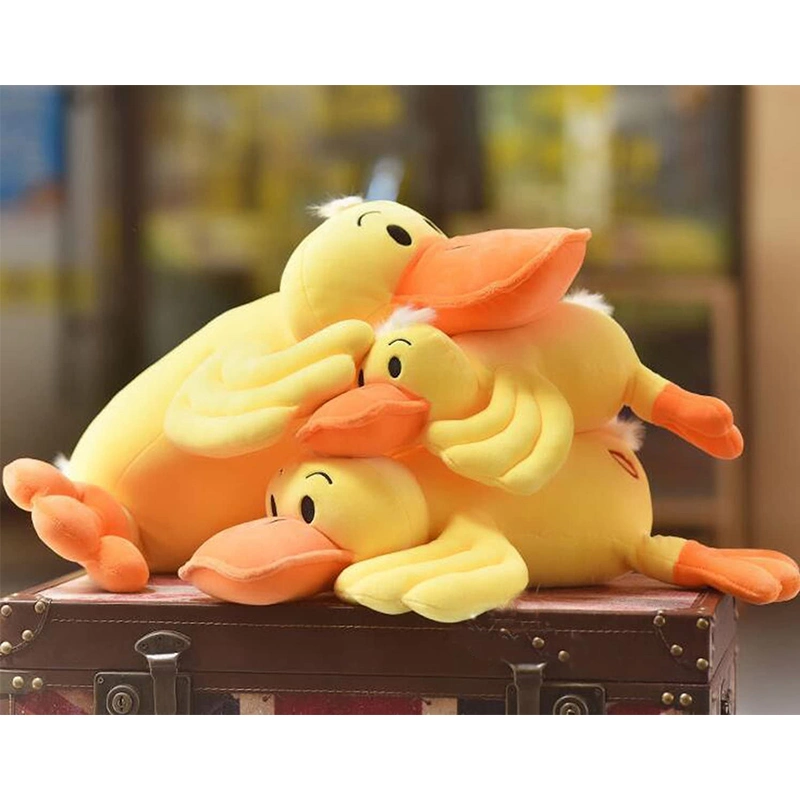 Lindo personalizados Super suave Peluche Pato Juguetes Juguetes de Peluche Almohada