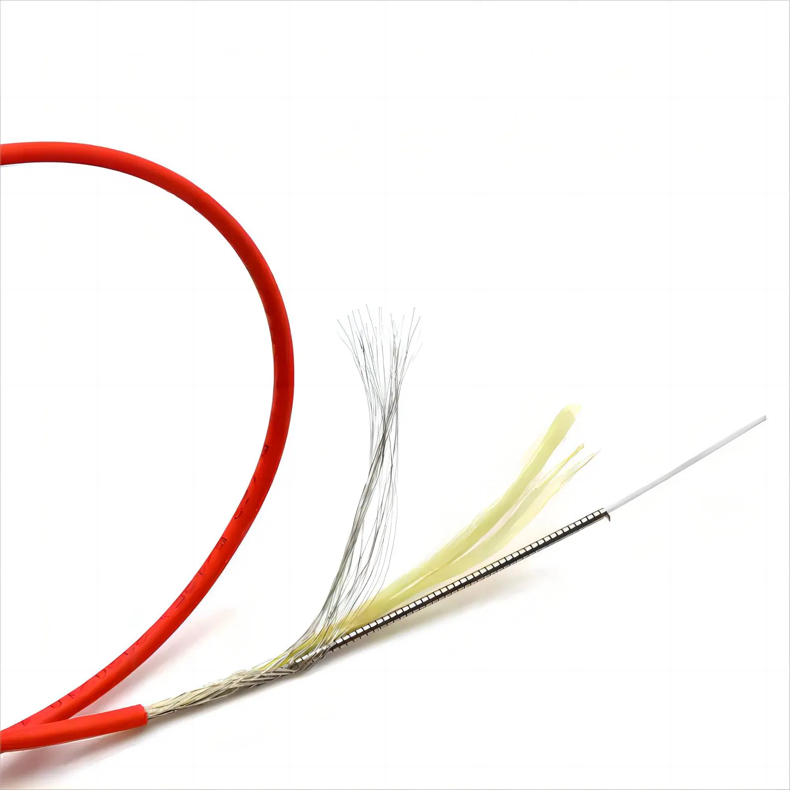 Single Core Armoured Fiber Optic Cable for Temperature Sensor Monitor System