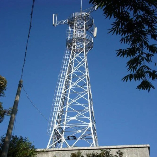 10kv to 500kv High Voltage Power Transmission Line Angle Steel Sturcture Tower