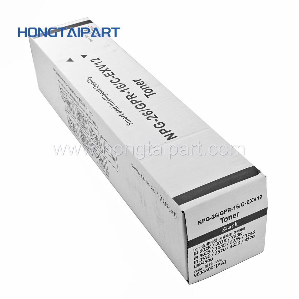 O cartucho de toner para a Canon IR3235n/3245n/3035n/3045n/3235/3245/3530/3570/4530/4570 Npg-26 Gpr16 C-EXV12 o toner