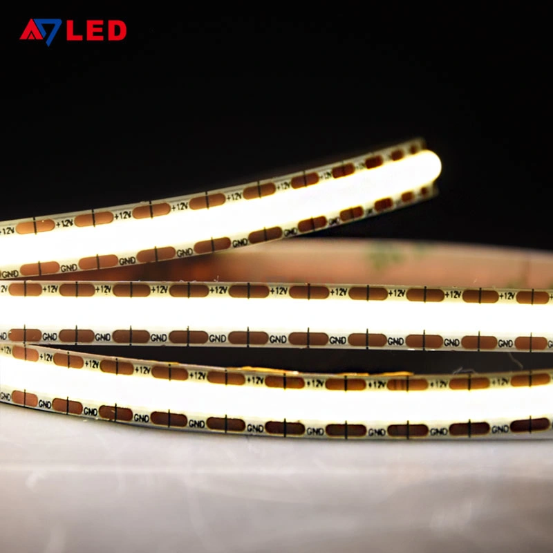 Bendable Cuttable High quality/High cost performance  528LEDs DC12V 10W/M IP20 White 6000-6500K COB LED Strip