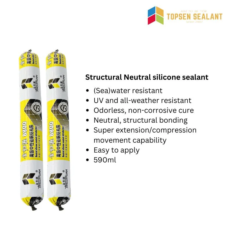 Architectural Grade Structural High Rise Glazing Silicone Sealant