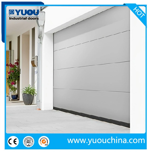 Automatic Commercial Side Sliding Sectional Garage Doors with Windows