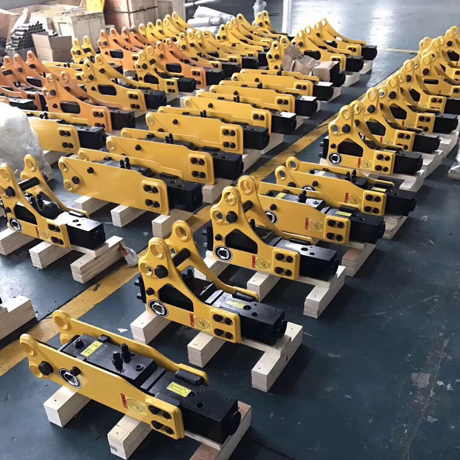 Huaju Sb100 Demolition Breaker Box Type Side Type Hydraulic Rock Hammer